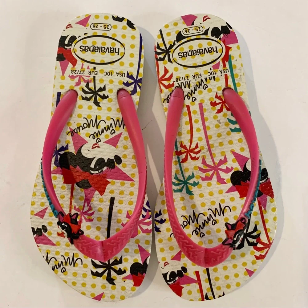 Havaianas Disney Minnie Mouse Flip Flops